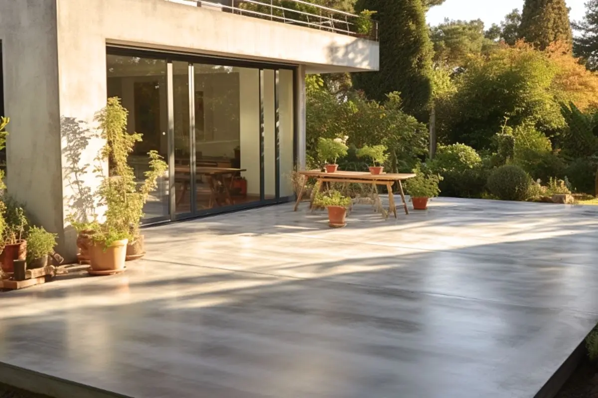 Terrasses, accès et ouvrages en béton sur mesure