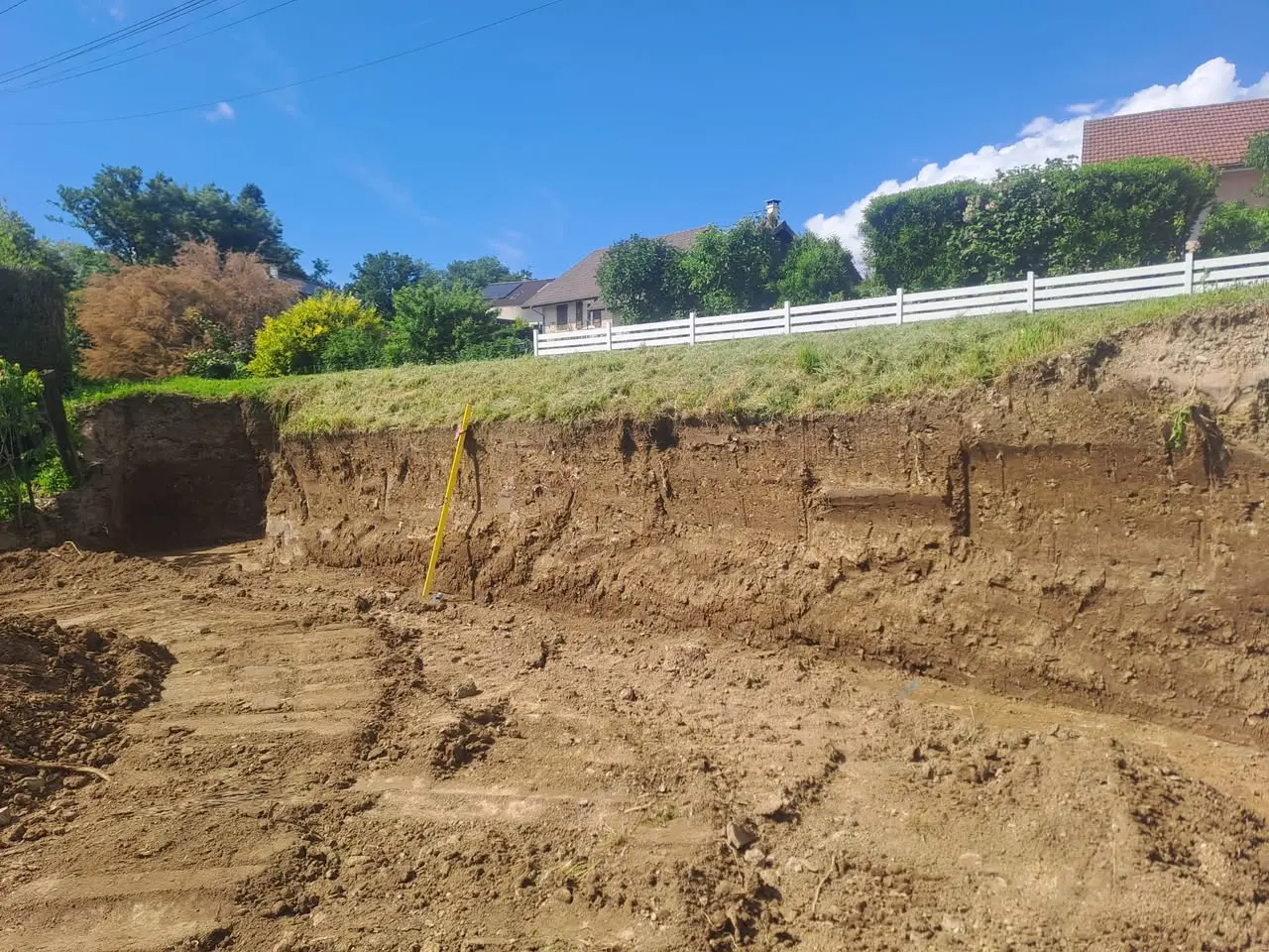 Création d'un mur de soutènement en béton à Jonzier-Épagny — photo 2