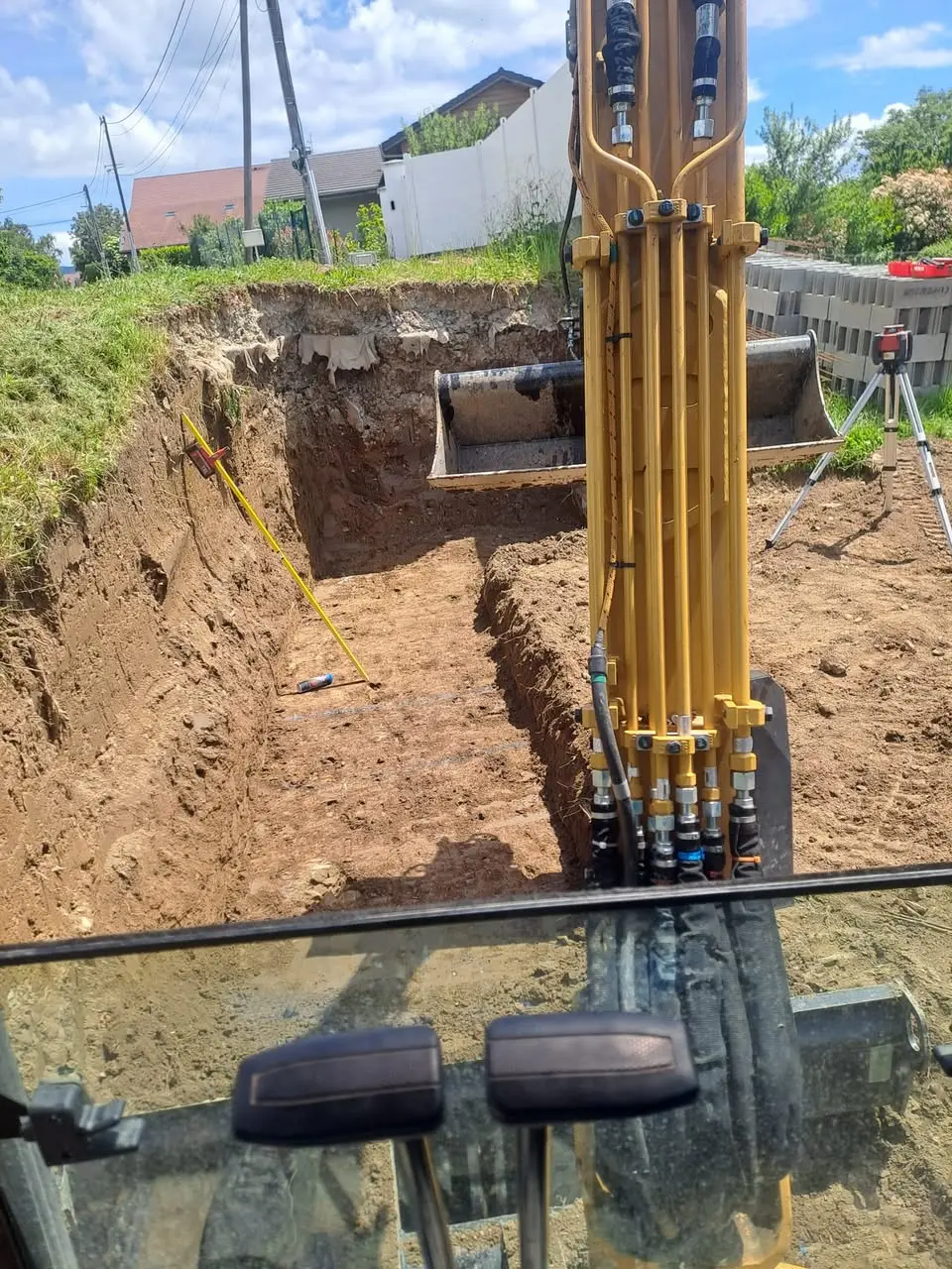 Création d'un mur de soutènement en béton à Jonzier-Épagny — photo 3